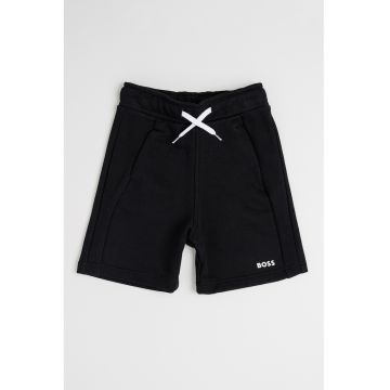 Pantaloni scurti din amestec de bumbac cu buzunare oblice