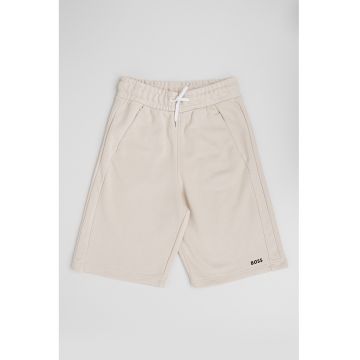 Pantaloni scurti din amestec de bumbac cu buzunare oblice