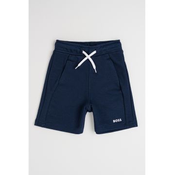 Pantaloni scurti din amestec de bumbac cu buzunare oblice