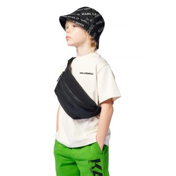 Pantaloni scurti din amestec de bumbac cu imprimeu logo