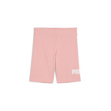 Pantaloni scurti din amestec de bumbac cu logo