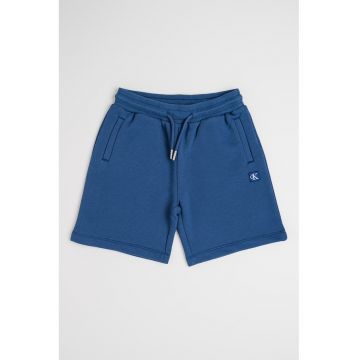 Pantaloni scurti din amestec de bumbac cu logo
