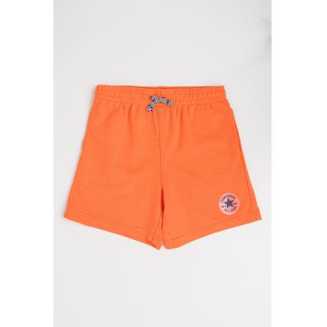 Pantaloni scurti din amestec de bumbac cu snur