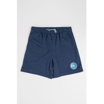 Pantaloni scurti din amestec de bumbac cu snur