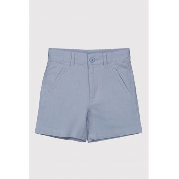 Pantaloni scurti din amestec de in