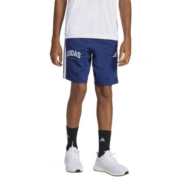 Pantaloni scurti din bumbac cu detaliu logo