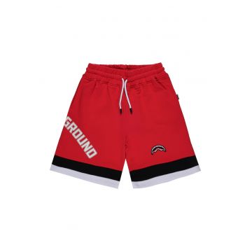 Pantaloni scurti din bumbac cu snur Daily