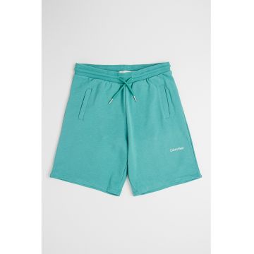 Pantaloni scurti din bumbac cu snur in talie