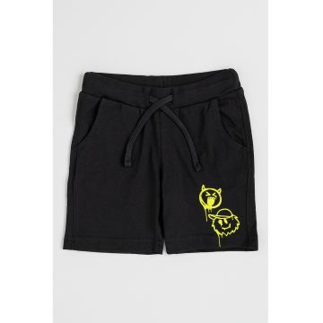 Pantaloni scurti din bumbac cu talie ajustabila
