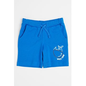 Pantaloni scurti din bumbac cu talie ajustabila