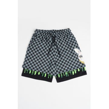 Pantaloni scurti din bumbac Splatter Bunny