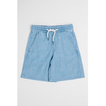 Pantaloni scurti din chambray