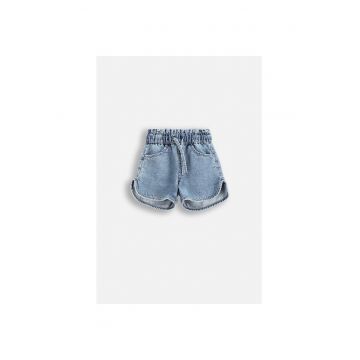 Pantaloni scurti din denim cu talie elastica