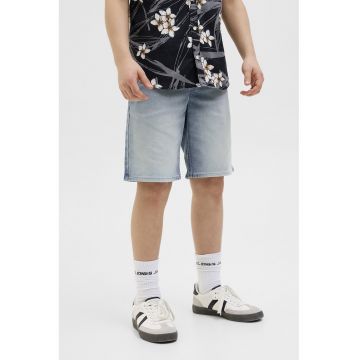 Pantaloni scurti din denim cu talie elastica