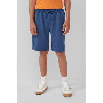 Pantaloni scurti relaxed fit cu talie ajustabila