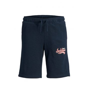 Pantaloni scurti uni cu snur