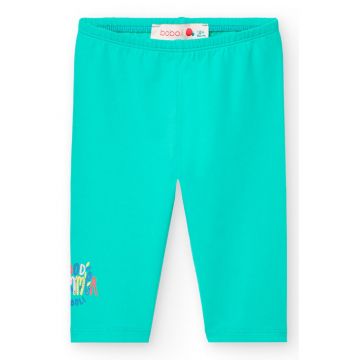 Pantaloni scurti uni din amestec de bumbac