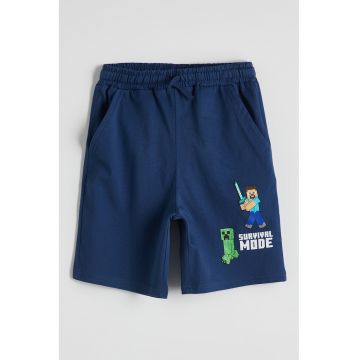 Bermude de bumbac cu Minecraft