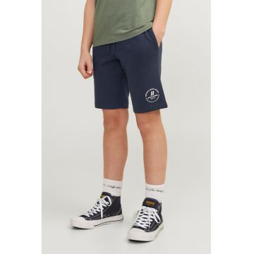 Bermude slim fit cu banda elastica in talie Swift