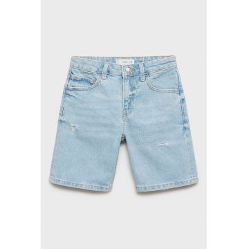 Blugi scurti cu model uni