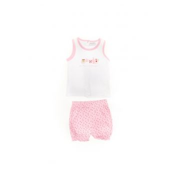 Bluza fara maneci -  cu pantaloni scurti - 63218
