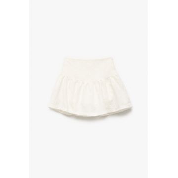 Fusta-pantalon cu broderie