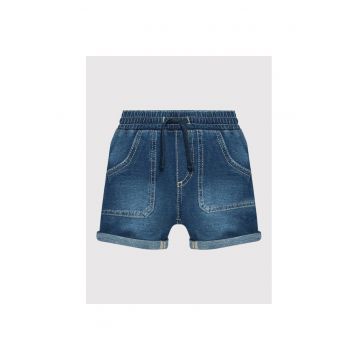 Pantaloni scurti baieti -  300151327 - Bumbac - Albastru - Albastru