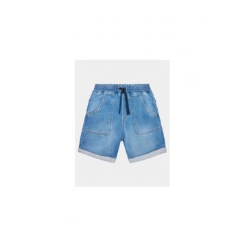 Pantaloni scurti baieti -  301774013 - Bumbac - Albastru