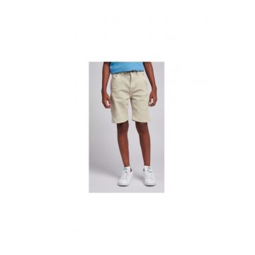 Pantaloni scurti baieti -  302032778 - Bumbac - 140-146 CM - Bej