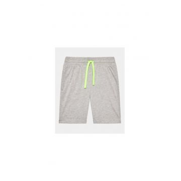Pantaloni scurti baieti -  302465286 - Bumbac/Poliester - Gri