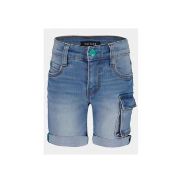 Pantaloni scurti baieti -  303576042 - Albastru - Bumbac