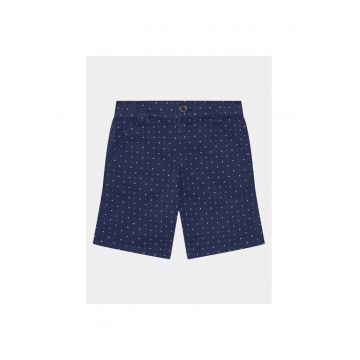 Pantaloni scurti baieti -  303819491 - Bumbac - Albastru - Albastru