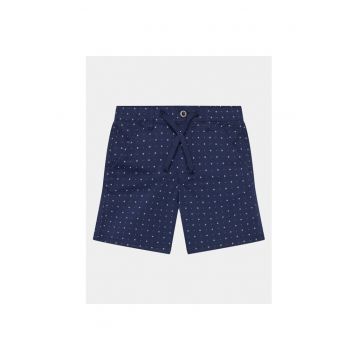 Pantaloni scurti baieti -  303819552 - Bumbac - Albastru