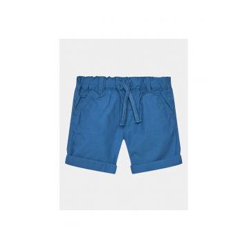 Pantaloni scurti baieti -  303820121 - Bumbac - Albastru