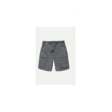 Pantaloni scurti baieti -  304010736 - Bumbac - 158 CM - Gri