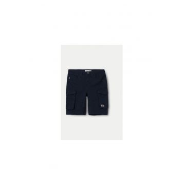 Pantaloni scurti baieti -  304014703 - Bumbac - Albastru