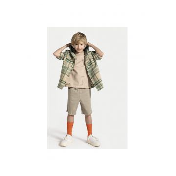 Pantaloni scurti baieti -  304049514 - Bumbac - 158 CM - Bej