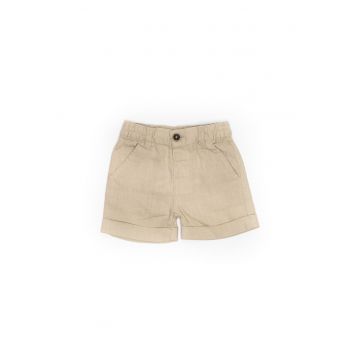 Pantaloni scurti bebelusi - 51132-4 - Crem -