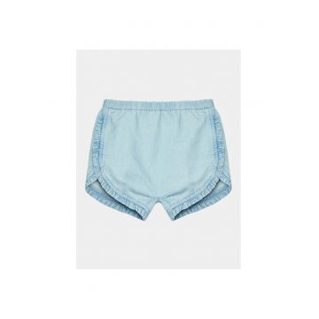 Pantaloni scurti copii -  302102822 - Bumbac - Albastru - Albastru