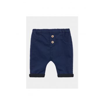 Pantaloni scurti copii -  303217778 - Bumbac/Poliester - Albastru