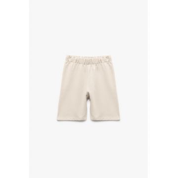 Pantaloni scurti cu banda elastica in talie