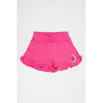 Pantaloni scurti cu detaliu brodat
