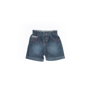 Pantaloni scurti de blug - elastici - bebelusi - 21132