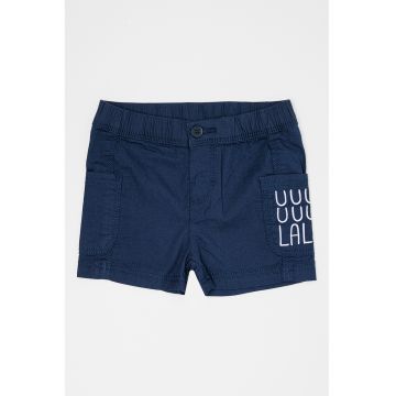 Pantaloni scurti de bumbac cu buzunare laterale
