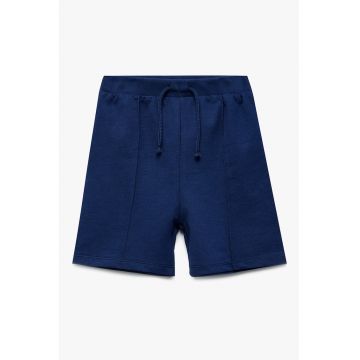 Pantaloni scurti de bumbac cu pensa