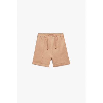 Pantaloni scurti de bumbac cu pensa
