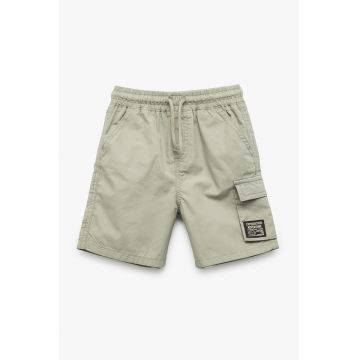 Pantaloni scurti de bumbac cu snur