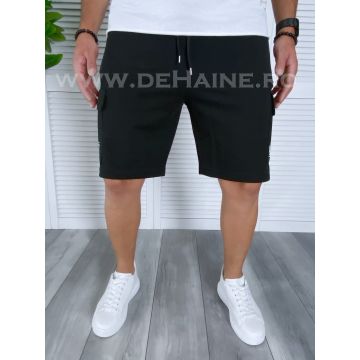 Pantaloni scurti de trening negri B3936 O2-4.2