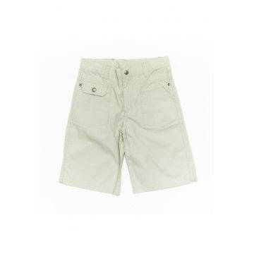 Pantaloni scurti din bumbac - baieti - 20322 - Crem -