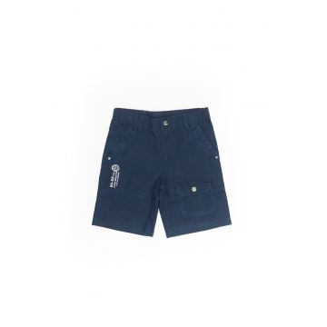 Pantaloni scurti din bumbac - baieti - 23332 - Bleumarin -